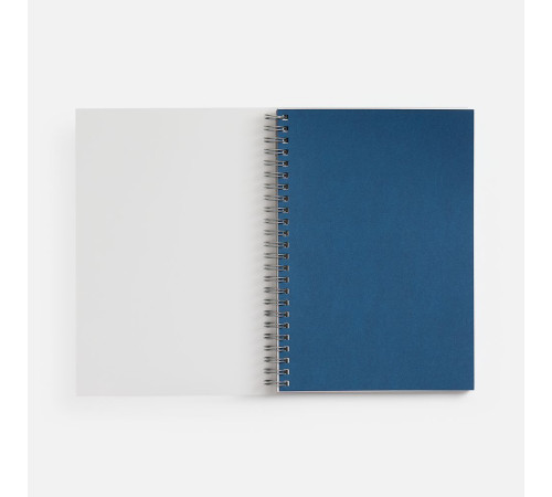 Блокнот на пружине Novalis, синий