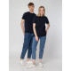 Футболка унисекс T-Bolka 160, темно-синяя