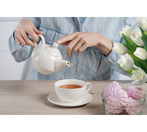 Чайный набор «Эгоист», белый