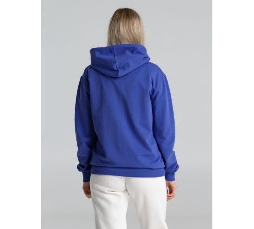 Толстовка на молнии с капюшоном Unit Siverga , ярко-синяя