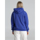 Толстовка на молнии с капюшоном Unit Siverga , ярко-синяя
