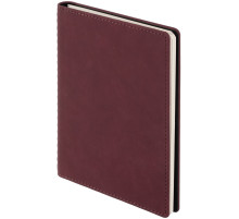 Ежедневник Spring Urban на заказ, недатированный, бордовый