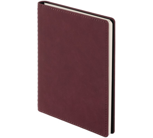 Ежедневник Spring Urban на заказ, недатированный, бордовый