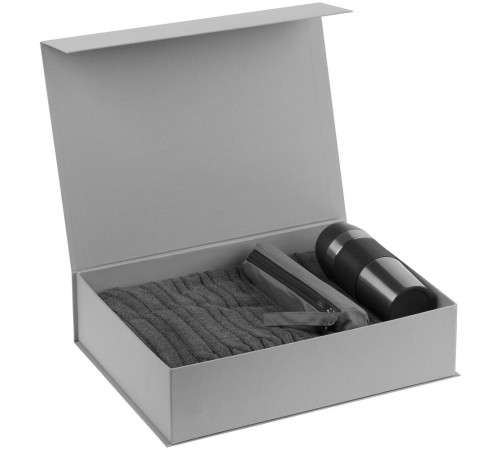 Коробка Koffer, серая