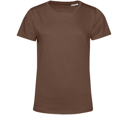 Футболка женская E150 Inspire (Organic), коричневая (мокко)