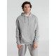 Толстовка с капюшоном унисекс Hoodie, серый меланж