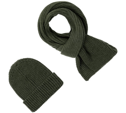 Шарф Nordkyn, зеленый (оливковый)