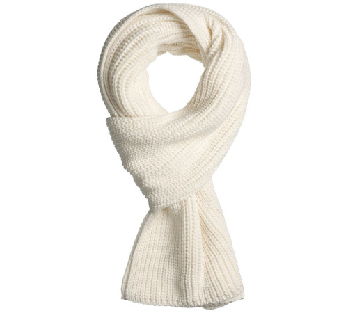 Шарф Nordkyn, белый (молочный)