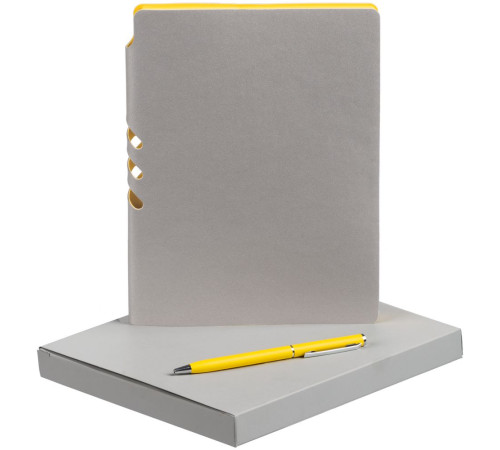 Набор Flexpen, серебристо-желтый