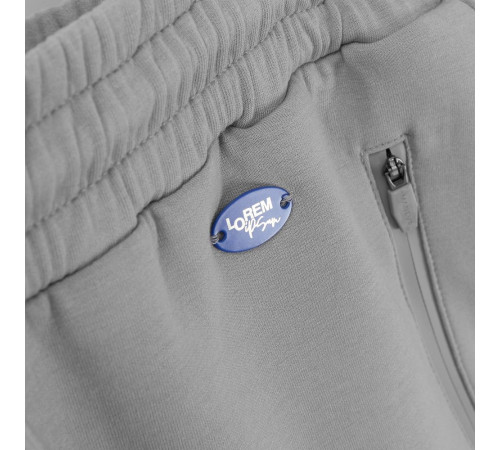 Шильдик металлический Alfa Oval, синий