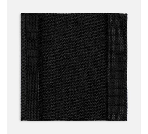 Лейбл тканевый Epsilon, L, черный