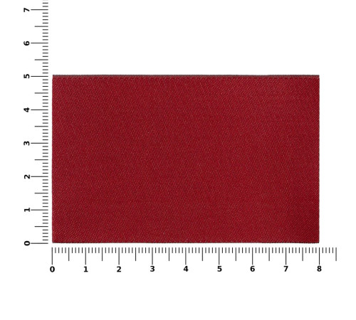 Лейбл тканевый Epsilon, XL, бордовый