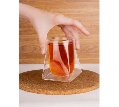 Чайный набор Quadroni в темно-синей коробке