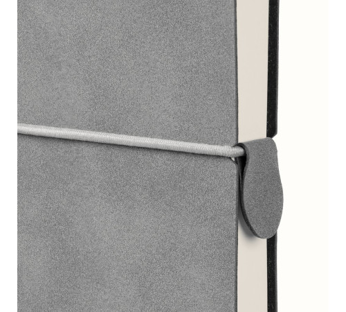 Ежедневник Nubuk, недатированный, светло-серый