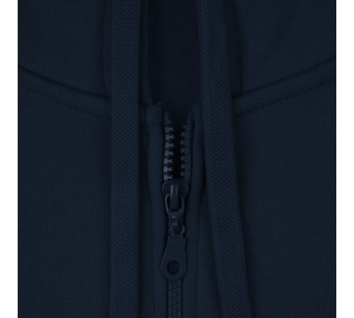 Толстовка на молнии с капюшоном Siverga Heavy 2.0, темно-синяя