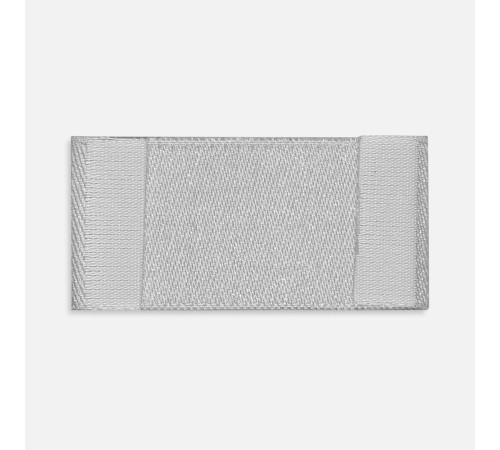 Лейбл тканевый Epsilon, XXS, светло-серый