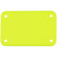 Лейбл из ПВХ Kreta, S, желтый неон