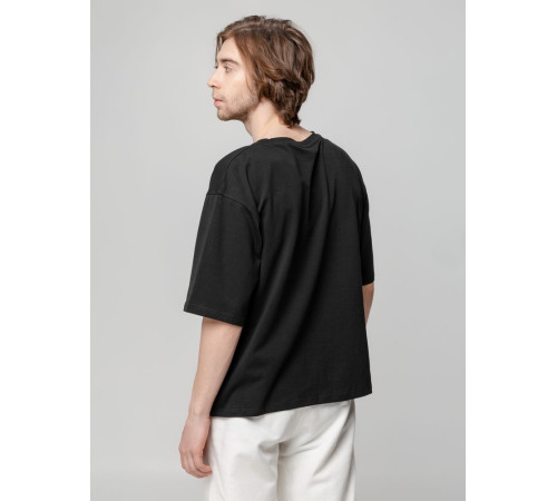 Футболка унисекс оверсайз Street Vibes, черная