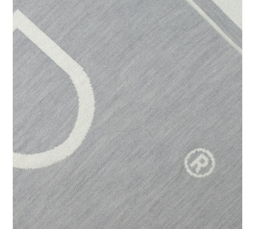 Шарф Bereg, молочный с серым