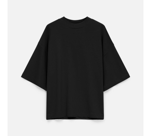 Футболка оверсайз унисекс T9, черная