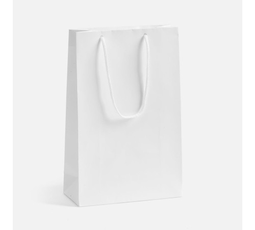 Пакет бумажный с ламинацией Lami S, белый