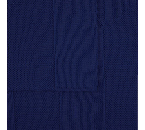 Плед Rombus, темно-синий (сапфир)