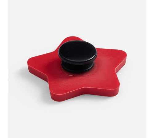 Джибитс из ПВХ «Звезда», красный