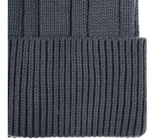 Шапка Knit Beat, темно-серая