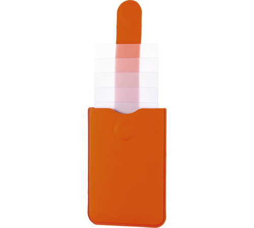 Чехол для карточек Faery, оранжевый