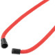 Шнурок для бейджа Tube Wood, красный