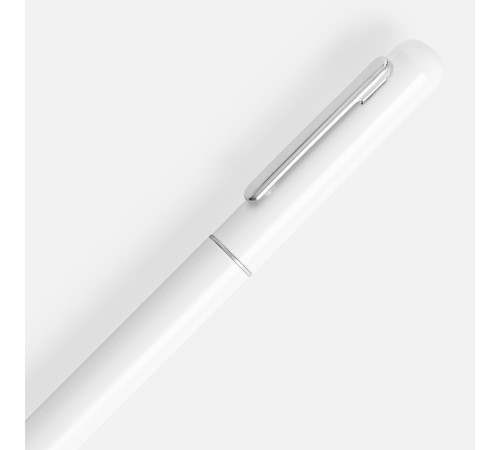 Роллер Scribo со стилусом, матовый белый