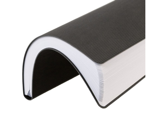 Ежедневник Knit, недатированный, темно-серый