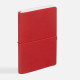 Ежедневник Waltz, недатированный, красный