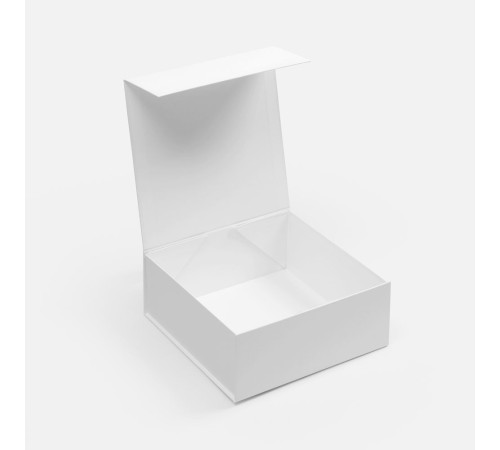 Коробка складная Quadra Fold, белая