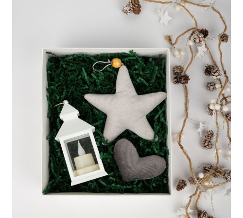 Бумажный наполнитель Chip, темно-зеленый