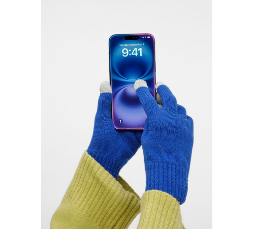 Перчатки сенсорные Spotti Senso, синие