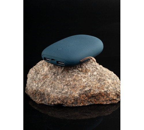 Внешний аккумулятор Pebble 7800 мАч, серо-синий