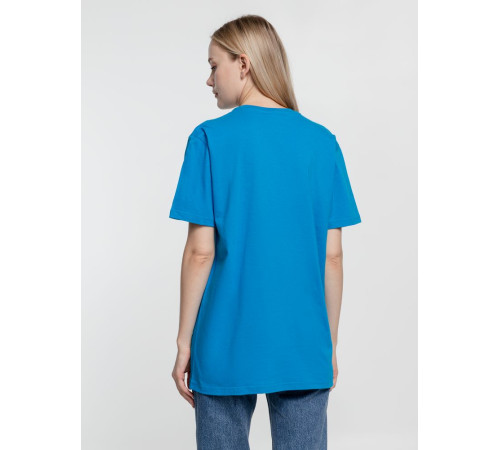 Футболка унисекс T-Bolka 160, бирюзовая