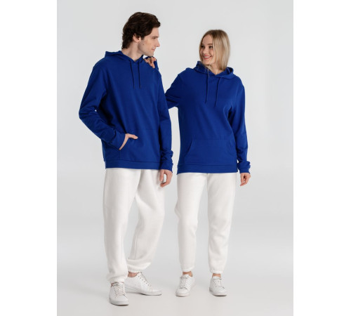 Толстовка с капюшоном унисекс Hoodie, ярко-синяя