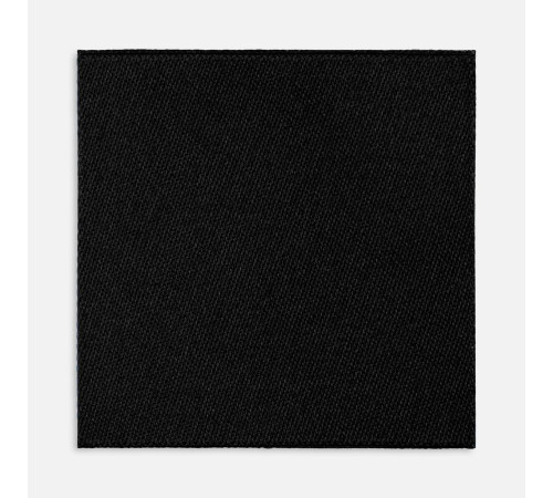 Лейбл тканевый Epsilon, L, черный