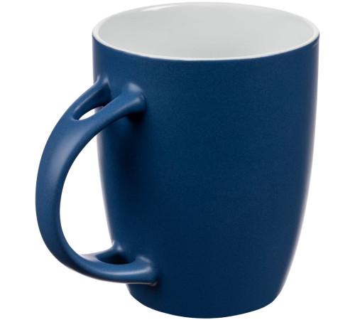 Кружка с ложкой Cheer Up, ver.2, синяя