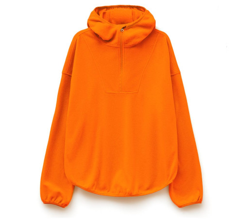 Анорак флисовый унисекс Fliska, оранжевый