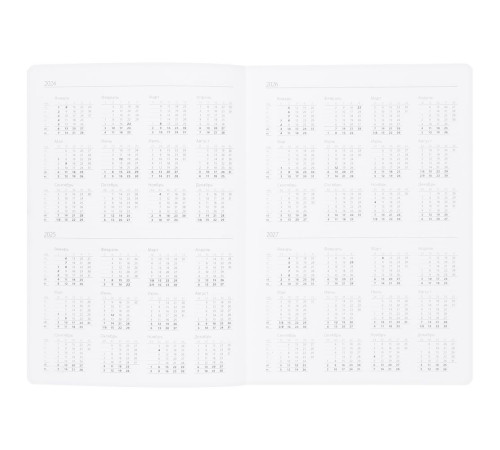 Ежедневник Vale, недатированный, серый