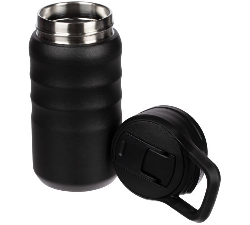 Термобутылка Fujisan 2.0 без логотипа, черная