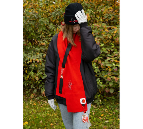 Шарф Urban Flow, красный