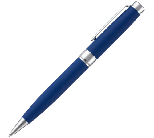 Ручка шариковая Broad Ring Soft Touch, темно-синяя