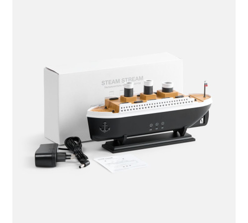 Увлажнитель-ароматизатор Steam Stream, черный