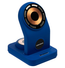 Зарядная станция с подсветкой Cooper Duo, синяя