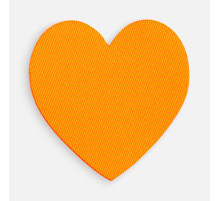 Наклейка тканевая Lunga Сor, M, оранжевый неон