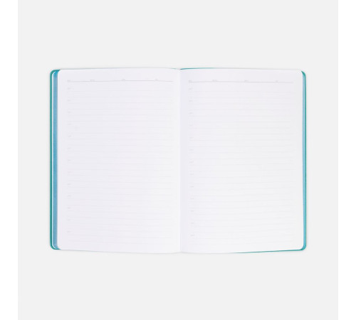 Ежедневник Flexpen Shall, недатированный, бирюзовый